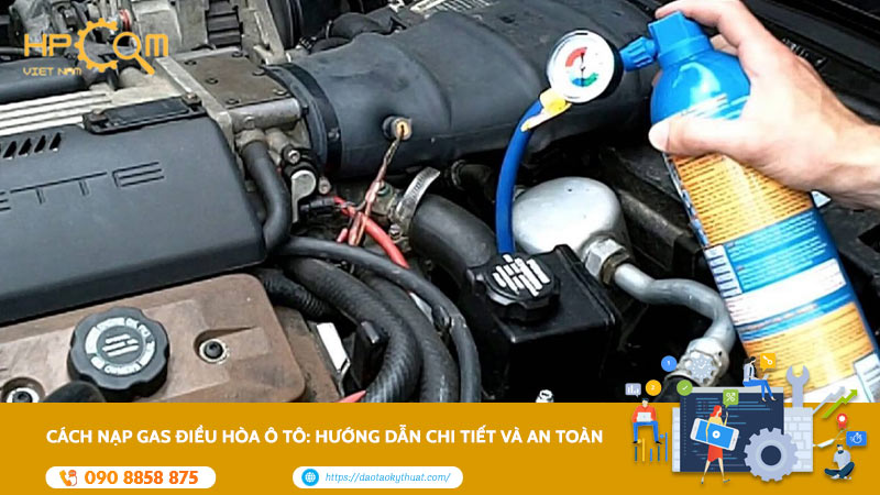 Cách Nạp Gas Điều Hòa Ô Tô: Hướng Dẫn Chi Tiết Và An Toàn