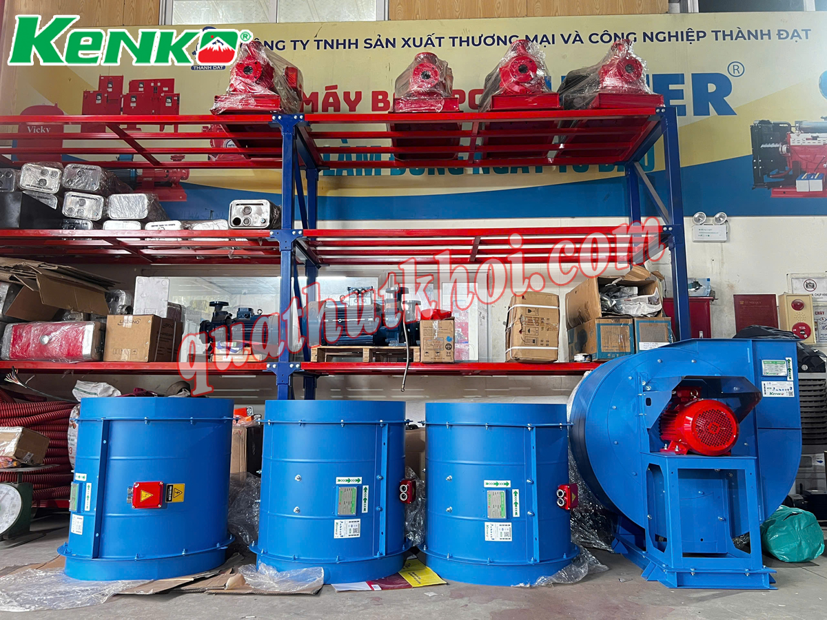 Quạt hút khói chữa cháy hành lang