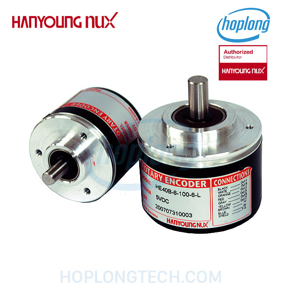 HE40HB-6-5-2-N-24 Hanyoung - φ40mm - Lỗ φ6mm - 5P/R