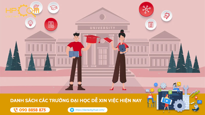 Danh Sách Các Trường đại Học Dễ Xin Việc Hiện Nay 2025