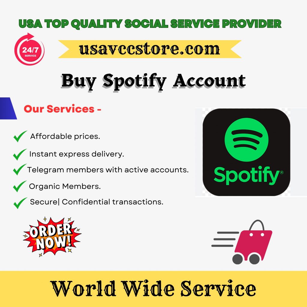 Buy Spotify Account - Access Premium Music Without Limits!