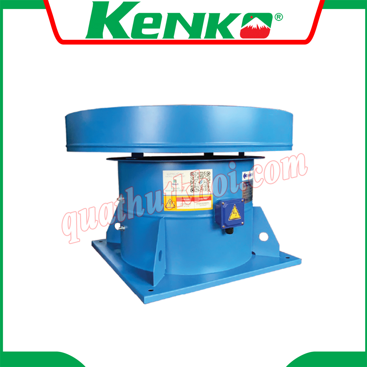 Quạt hướng trục gắn mái hút khói 2.2KW 3HP KENKO