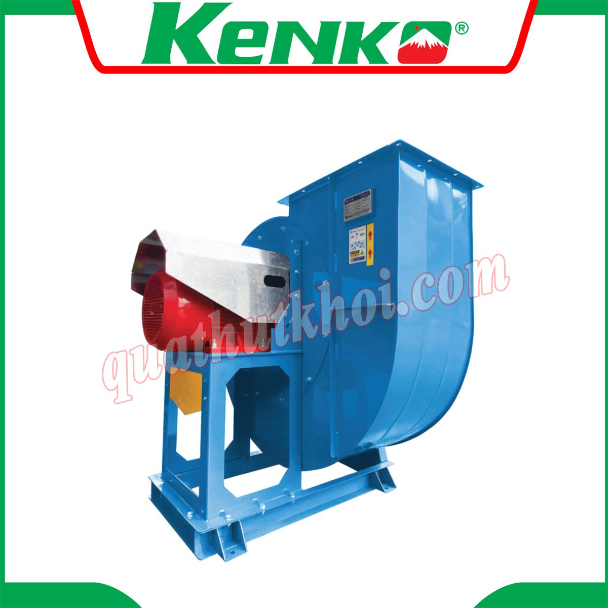 Quạt ly tâm hút khói chữa cháy 2 tốc độ 5.5KW 7.5HP KENKO