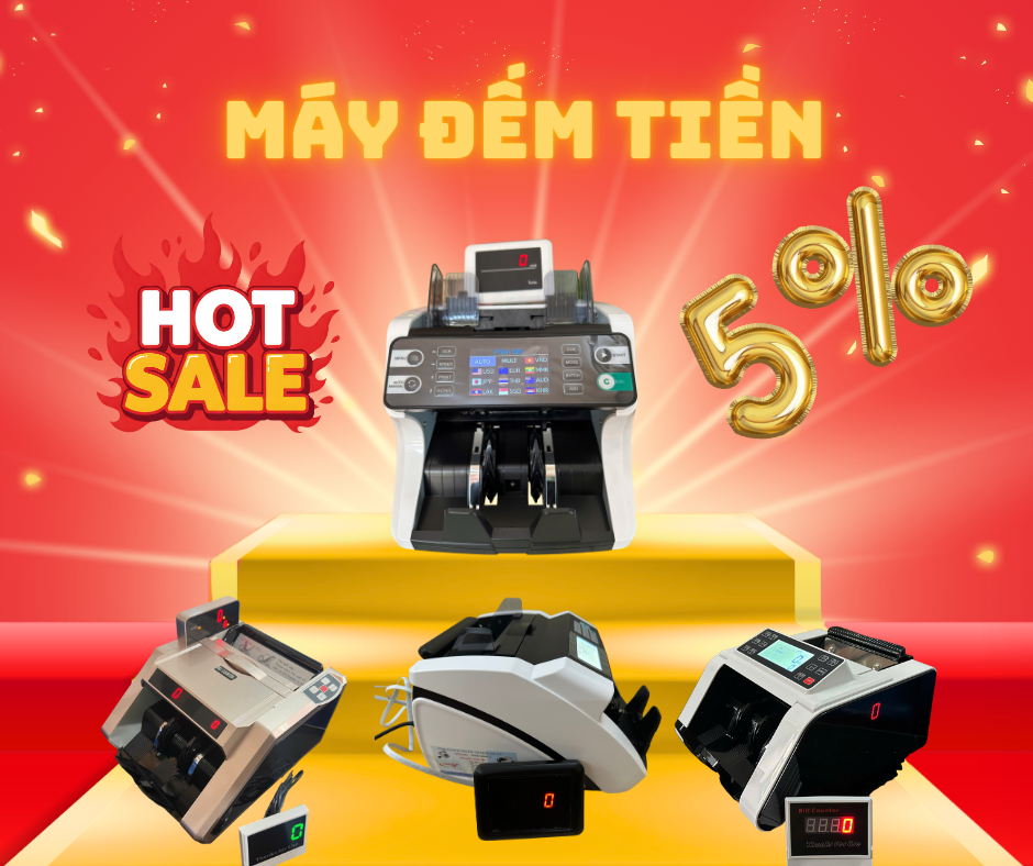 Máy đếm tiền giá rẻ 2025