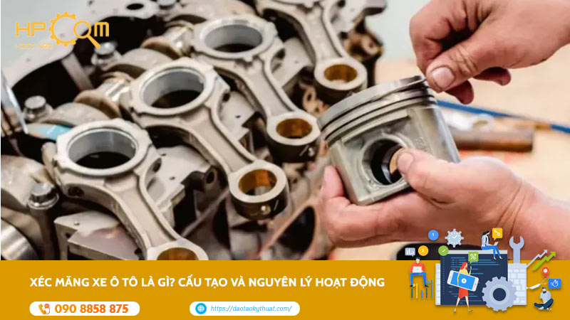 Xéc Măng Xe Ô Tô Là Gì? Cấu Tạo Và Nguyên Lý Hoạt Động