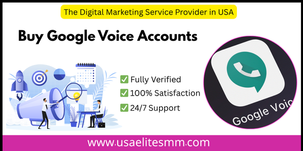 Buy Google Voice Accounts - 100% PVA & Old GV Accounts