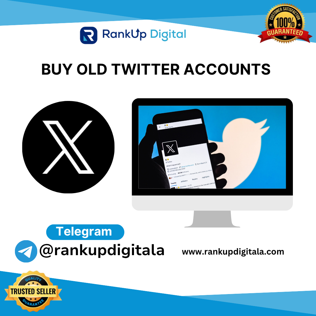 Buy Old Twitter Accounts | 100% Best Quality Accounts