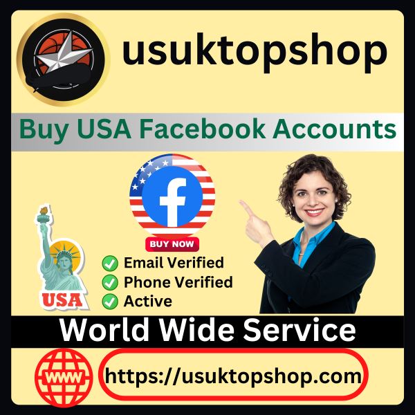 Buy USA Facebook Accounts - Fresh, Aged & Bulk