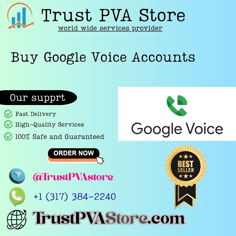 Buy Google Voice accounts instantly - verified numbers for business & personal