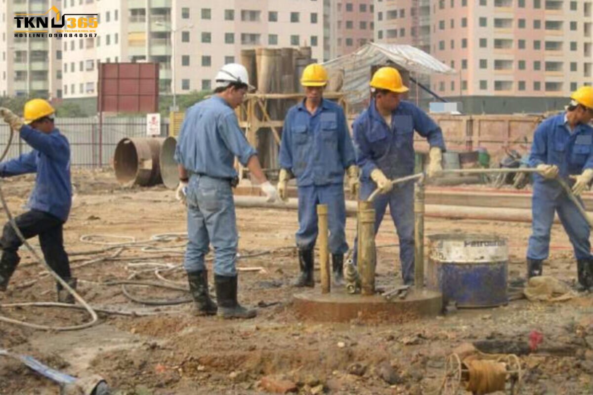 Bơm vữa ống siêu âm cọc khoan nhồi: Lợi ích & lưu ý khi triển khai