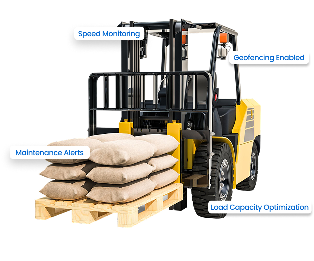 Improve Efficiency & Safety with RTLS Forklift Tracking System
