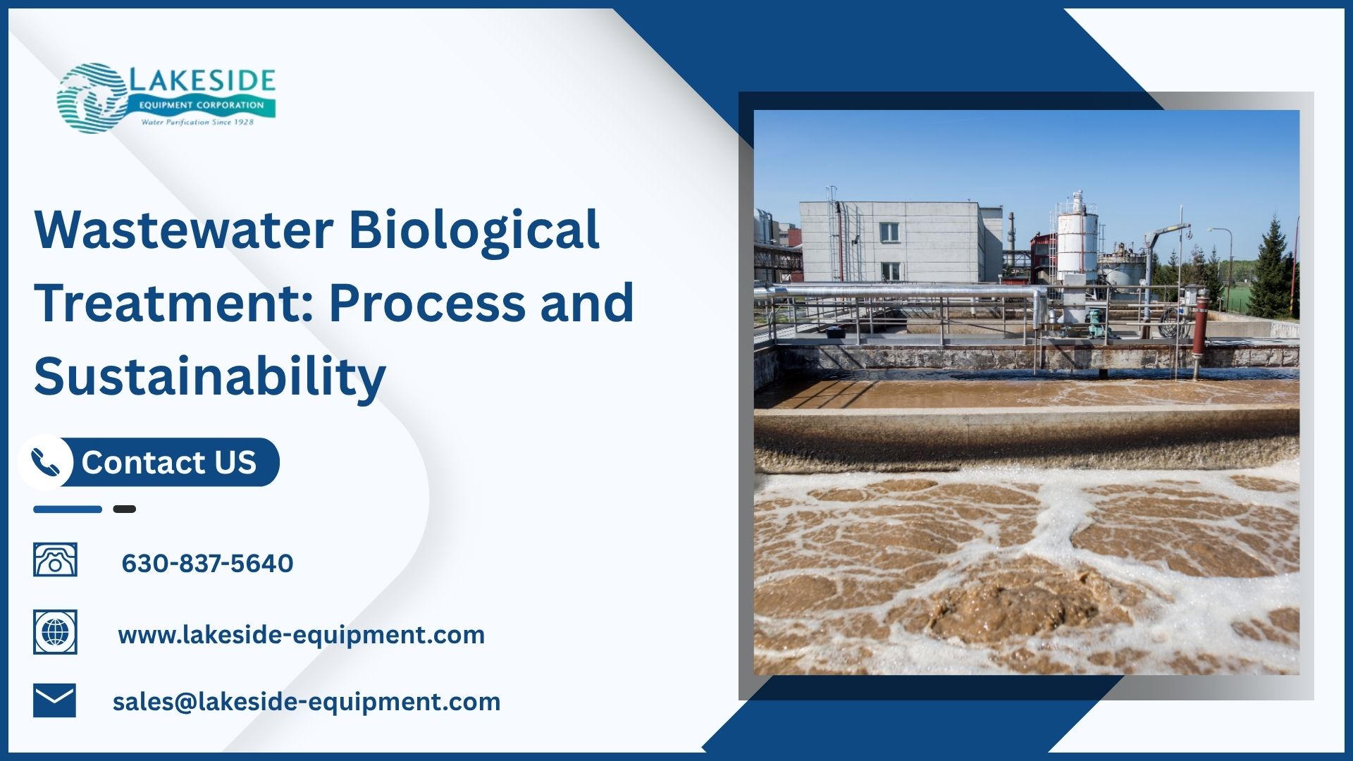 Wastewater Biological Treatment: Process and Sustainability  – Lakeside-Equipment