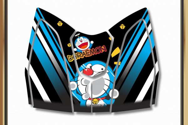 Tem yếm nhựa nhám xe Lead 2017-2024 mẫu hoạt hình -         Nguyễn Decal - Chuyên Dán Keo Xe Design Tem Xe Decal Tem Xe Nguyễn Decal