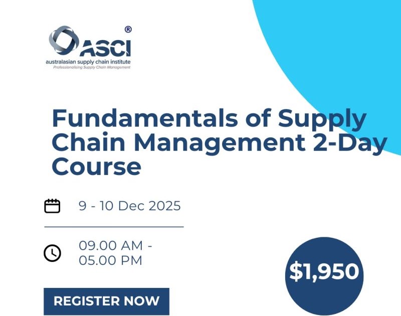 Fundamentals of Supply Chain Management 2-Day Course