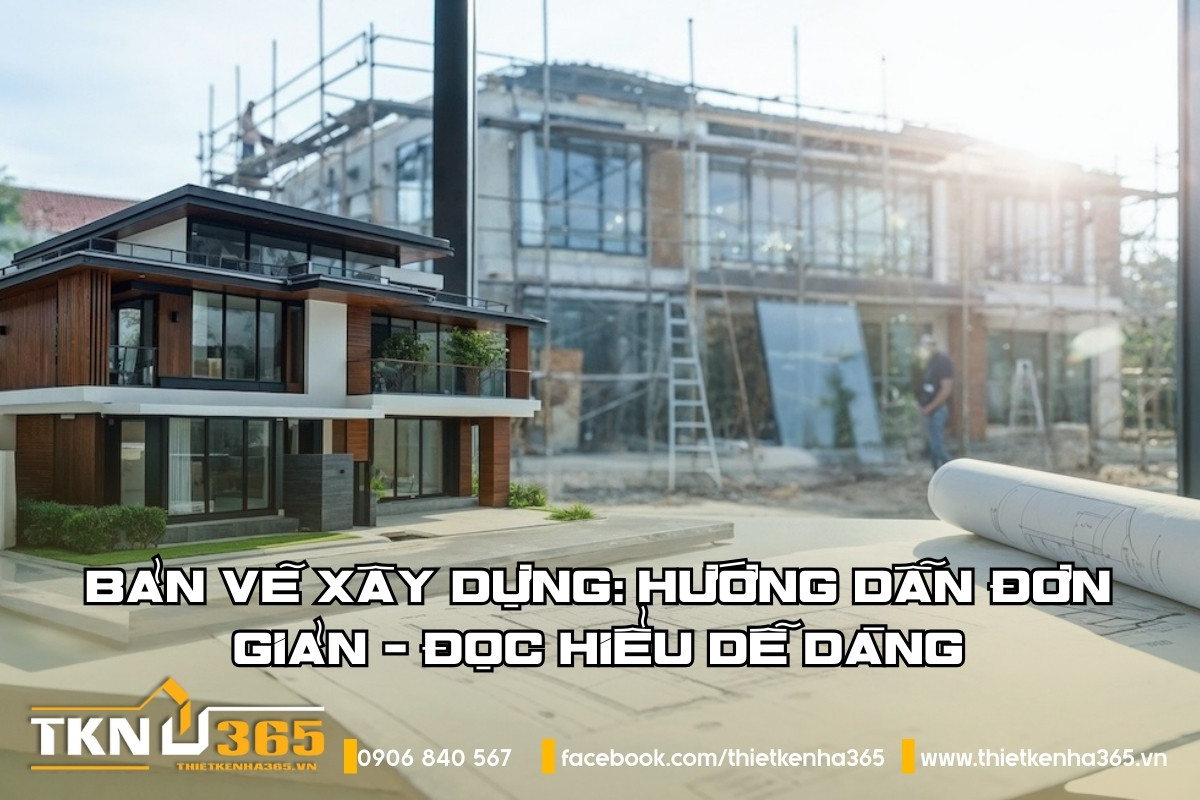 Cách đọc bản vẽ xây dựng: Hướng dẫn đơn giản - dễ dàng