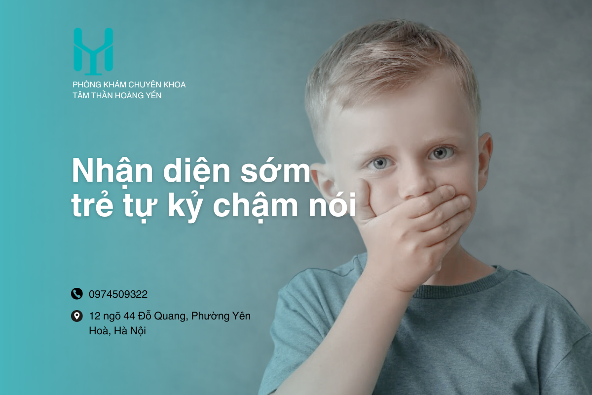 Nhận diện sớm trẻ tự kỷ chậm nói và hướng can thiệp hiệu quả