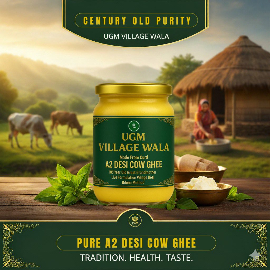 Buy A2 Desi Cow Ghee Online | Cow Ghee in India Free Delivery