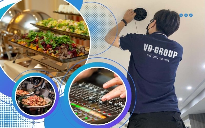 Chọn hệ thống âm thanh nhà hàng buffet sao cho phù hợp