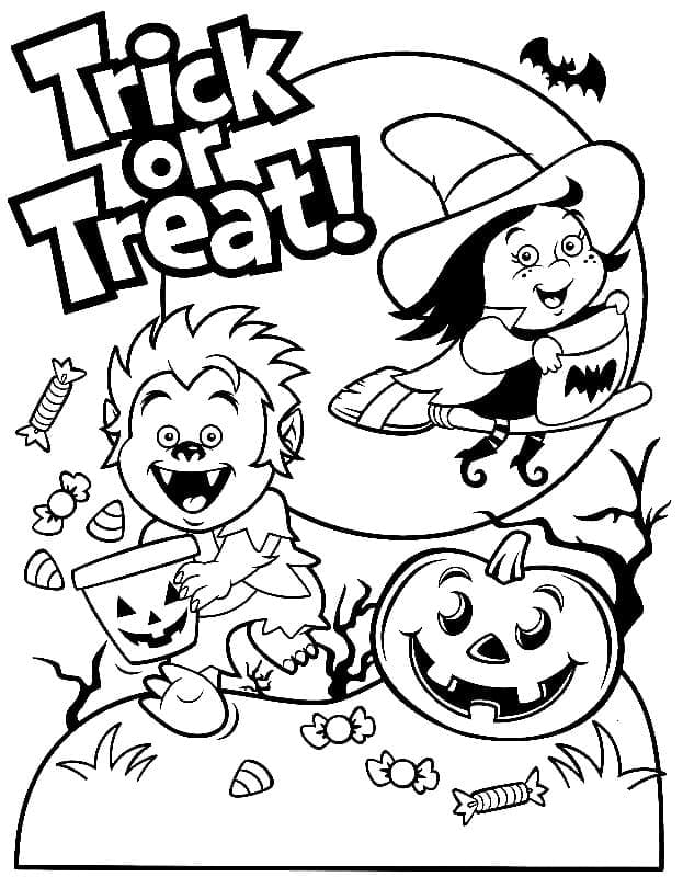 Cadılar Bayramı (Halloween) Boyama Sayfaları | Ücretsiz ve Eğlenceli