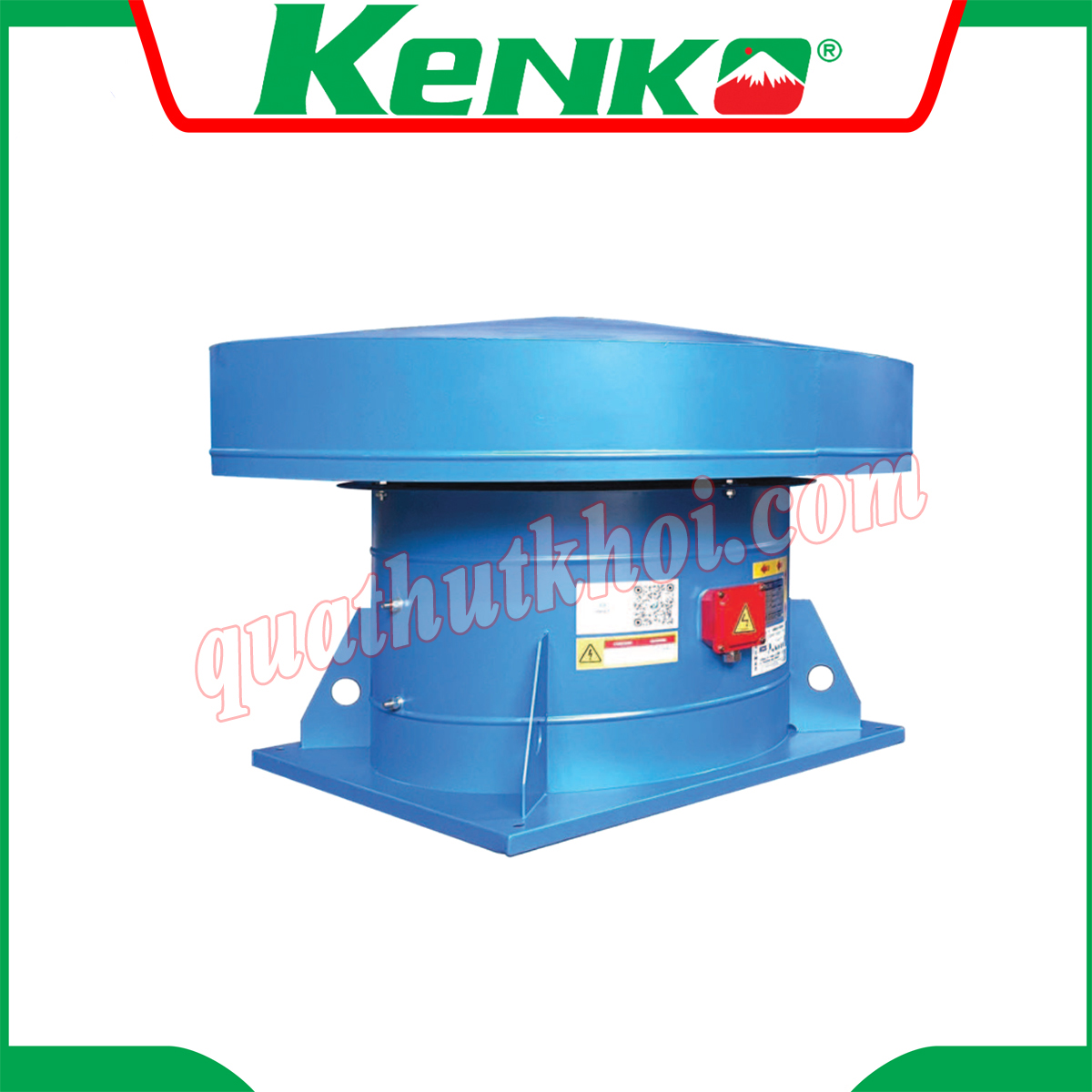 Quạt hướng trục gắn mái hút khói chữa cháy 20HP