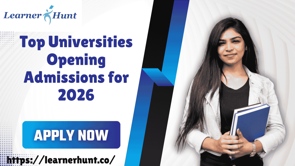 Top Universities Opening Admissions for 2026 – Best career counselling