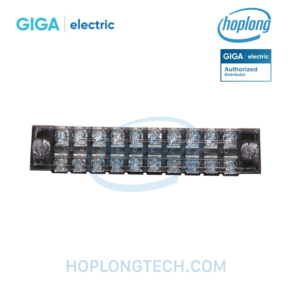 Cầu đấu khối GG-TB-1510 Giga Electric - 10P - 15A