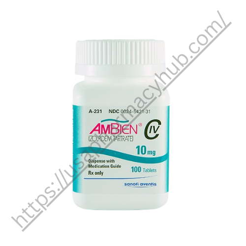 Buy Zolpidem Tartrate (Generic Ambien 10mg) Tablets Online | Usapharmacyhub