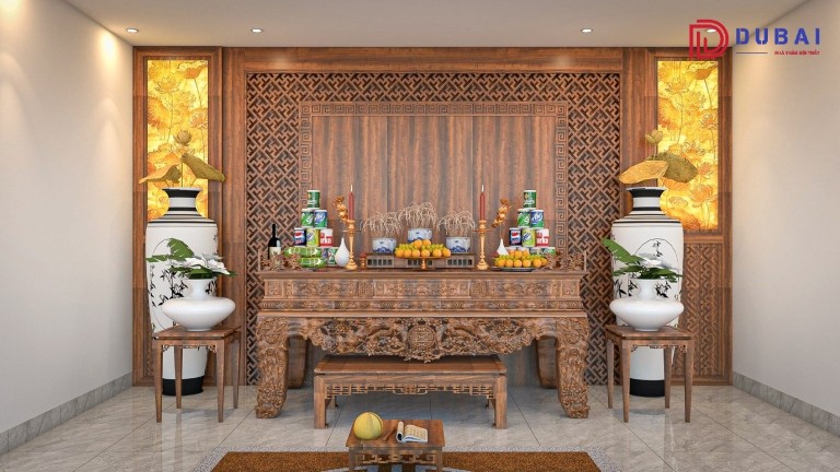 Báo Giá Thi Công Nội Thất Phòng Thờ Trọn Gói Theo Yêu Cầu