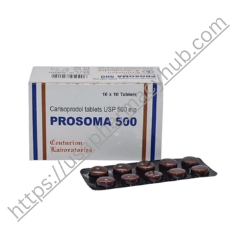 Buy Soma 500mg (Generic Soma) Online - USAPharmacyHUB