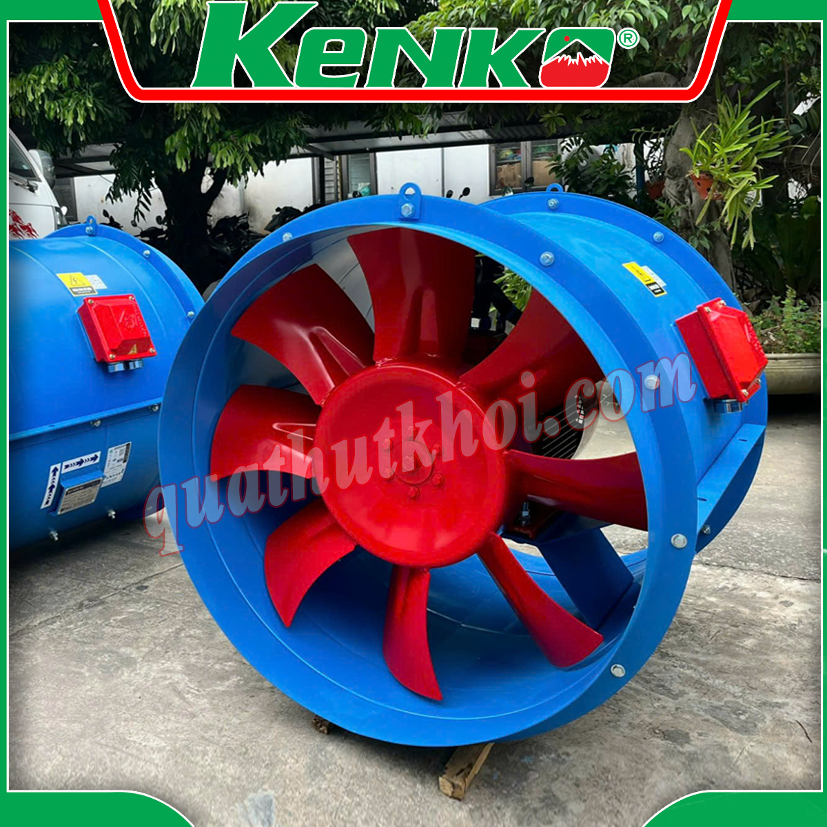 Quạt hướng trục phòng nổ | Quạt hướng trục chống cháy nổ