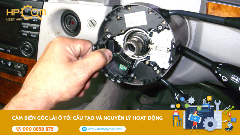 Cảm Biến Góc Lái Ô Tô: Cấu Tạo Và Nguyên Lý Hoạt Động