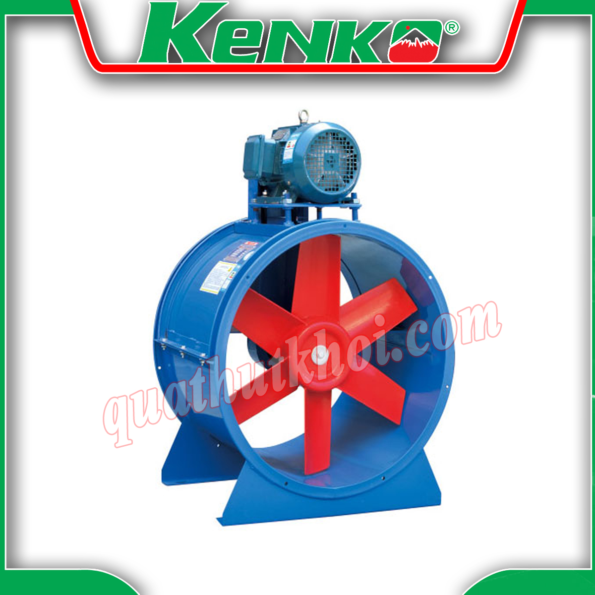 Quạt hút khói hướng trục không chạy là do đâu | Quạt hút khói