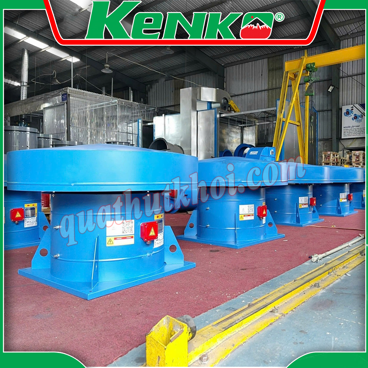 Quạt hướng trục hút khói gắn mái giá rẻ mua ở đâu