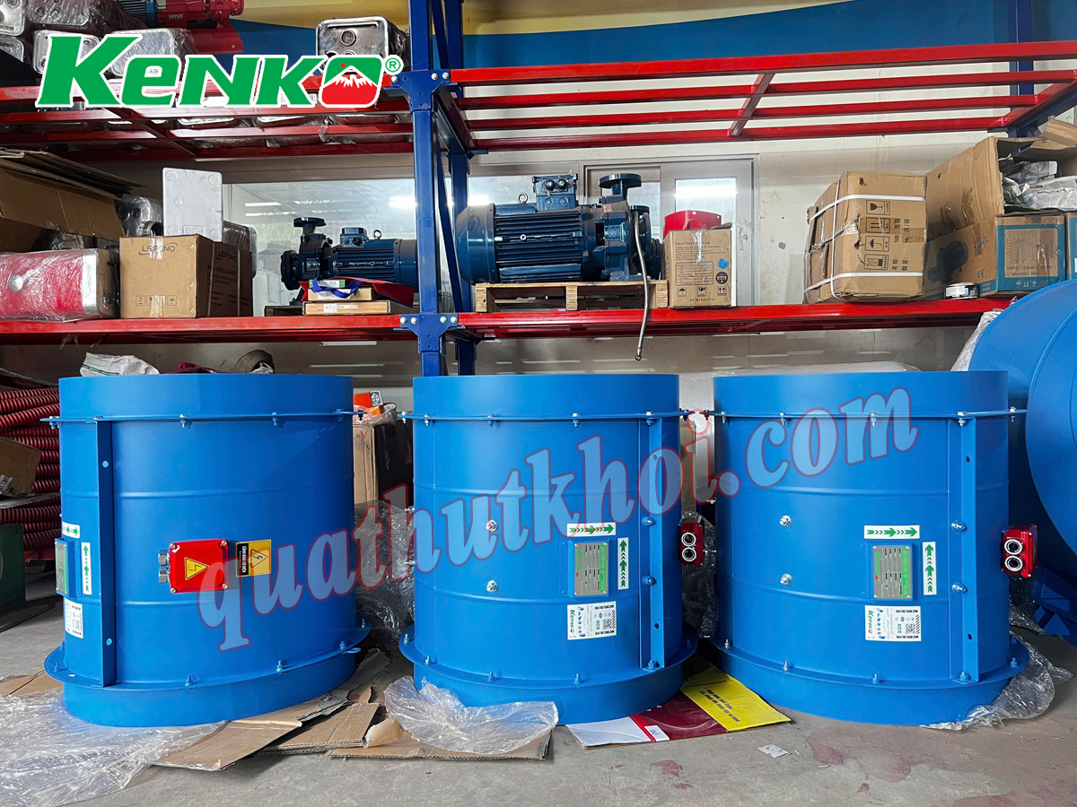 Quạt hút khói hướng trục tròn nhanh hỏng là do đâu