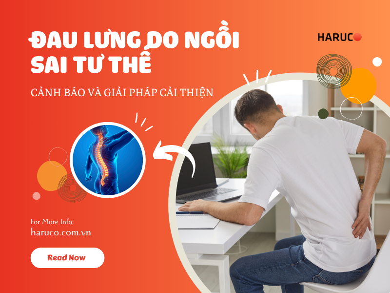 Đau lưng do ngồi sai tư thế: Cảnh báo và giải pháp cải thiện