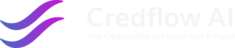 CredFlow AI - Healthcare Credentialing Management Software
