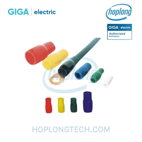 Chụp đầu cos GG-V-150-Y Giga Electric - 65mm - Vàng