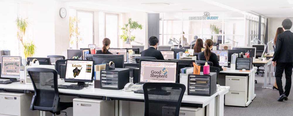 Custom Embroidery Digitizing Services | Digitizing Buddy