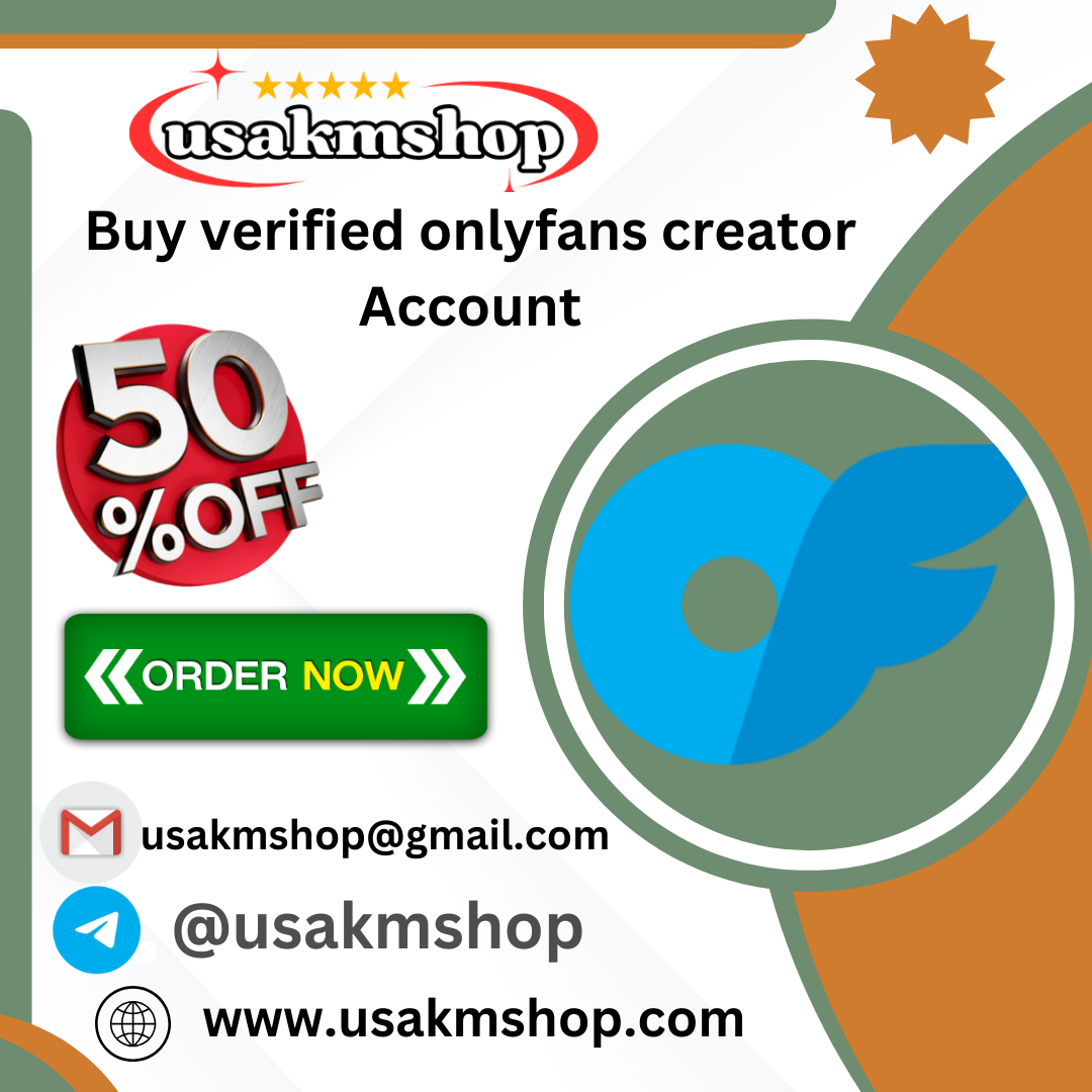 Buy Verified OnlyFans Creator Account | Secure & Instant