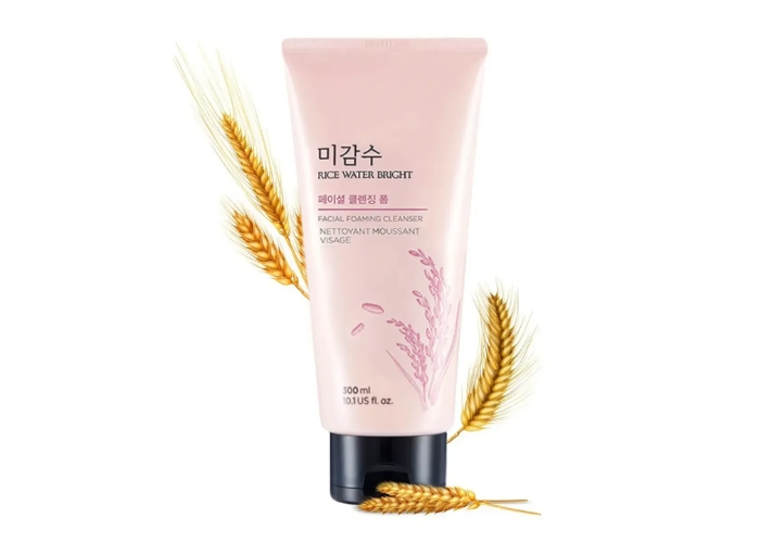 Sữa Rửa Mặt Làm Sạch Da THE FACE SHOP Rice Water Bright Cleansing Foam 300ml