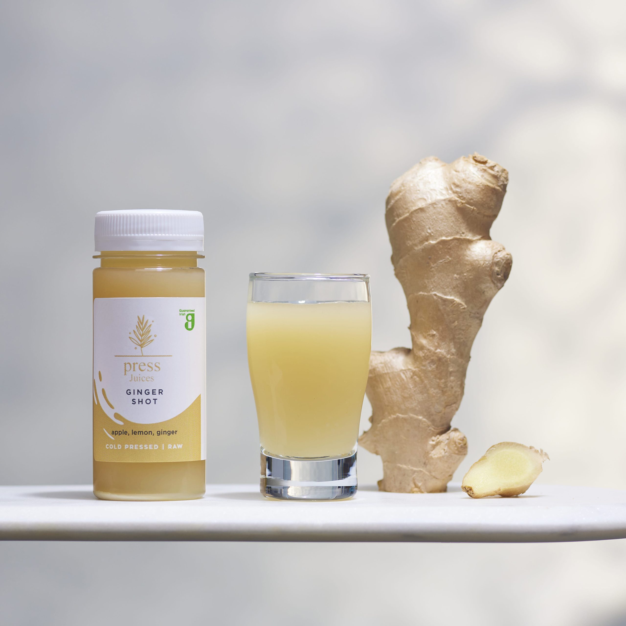 Ginger Shot, 100ml | Fresh Cold Pressed Juice | Press Juices
