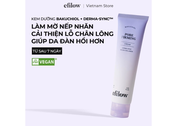 Kem dưỡng Bakuchiol + Derma-Sync: Giải pháp se khít lỗ chân lông & chống lão hóa từ K-beauty
