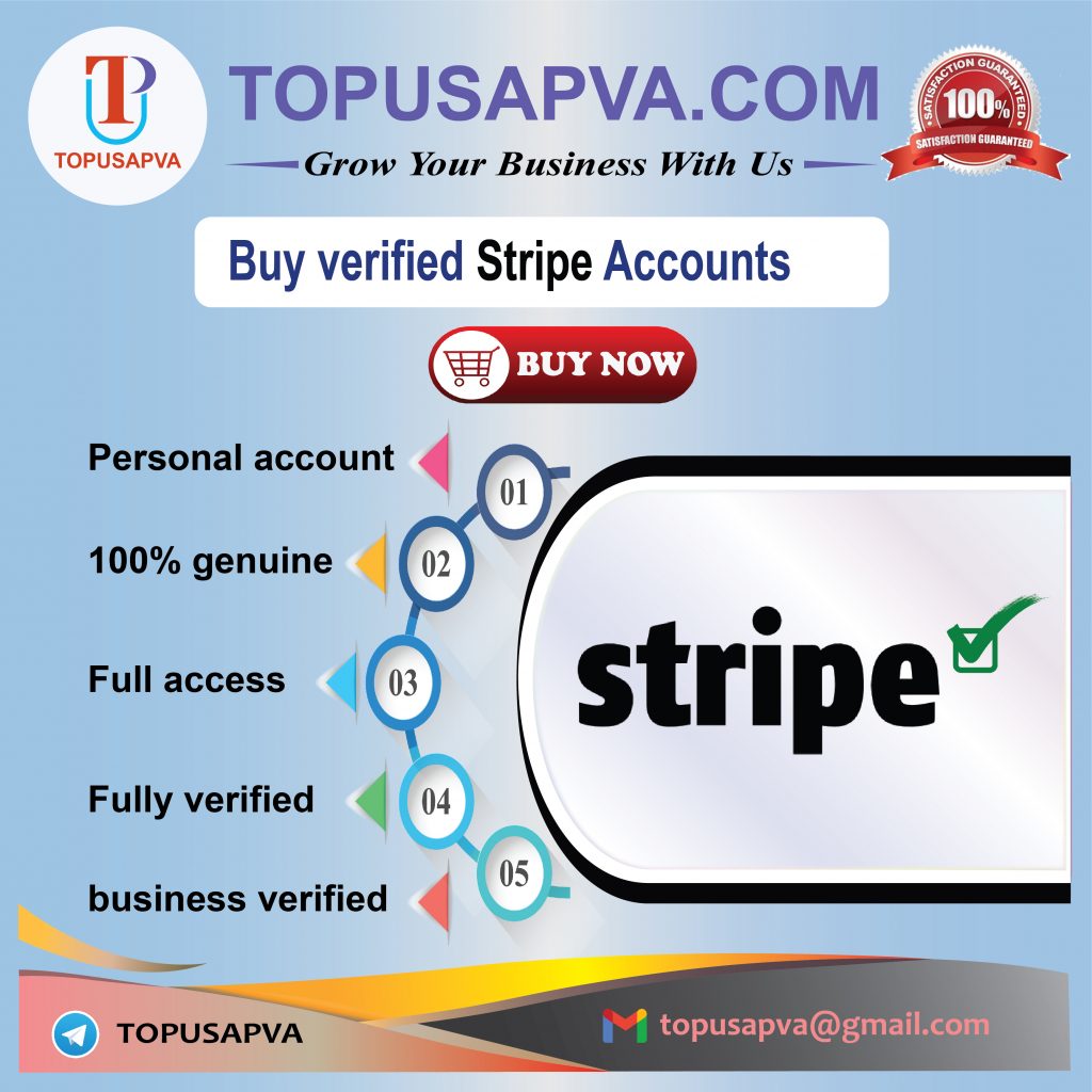 Buy Verified Stripe Account - 100% Trusted Seller PvaUsa