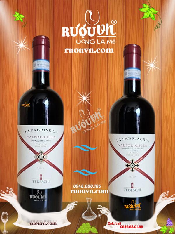 Rượu Vang Tedeschi La Fabriseria Valpolicella DOC Classico