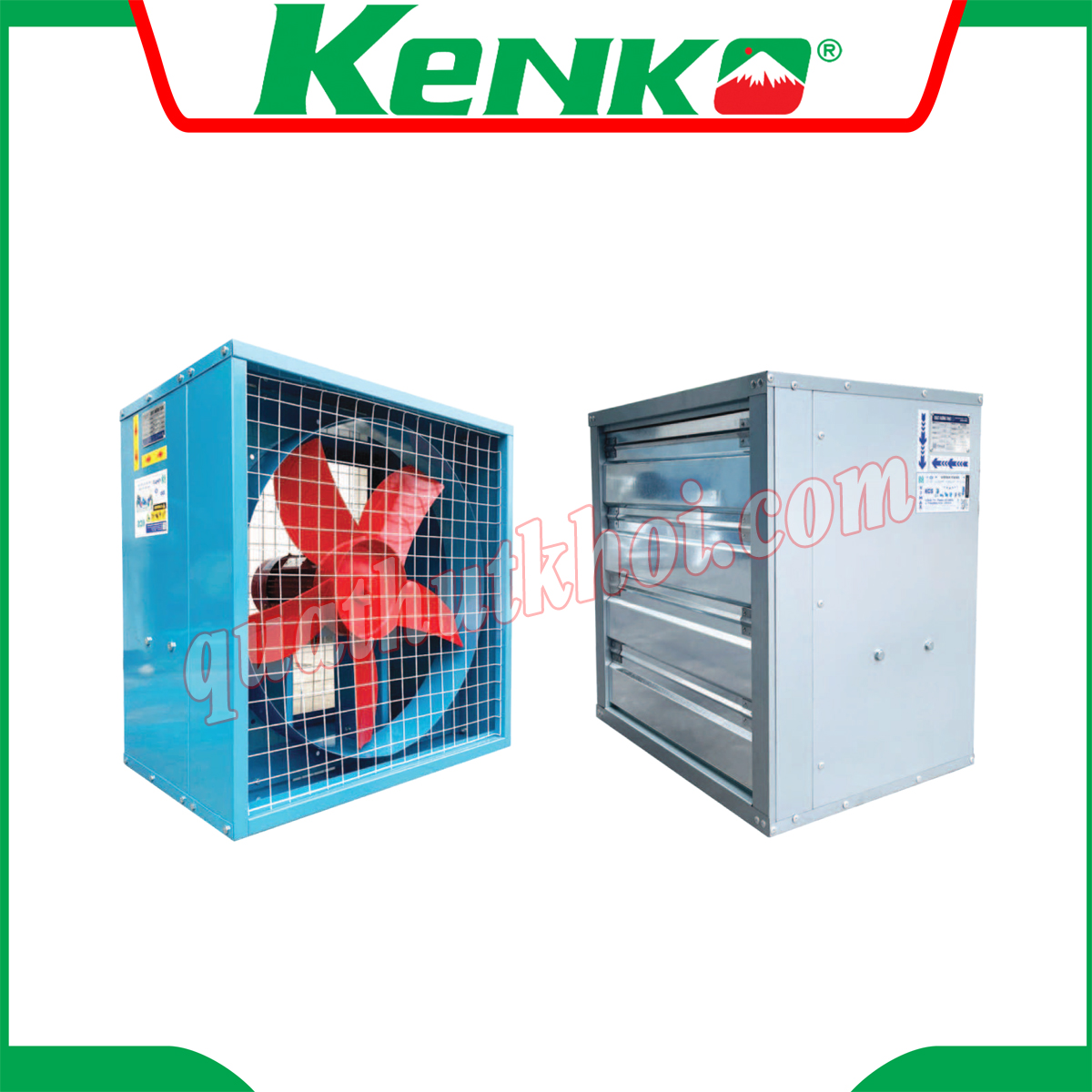 Quạt hút khói gắn tường PCCC | Quạt gắn tường hút khói PCCC