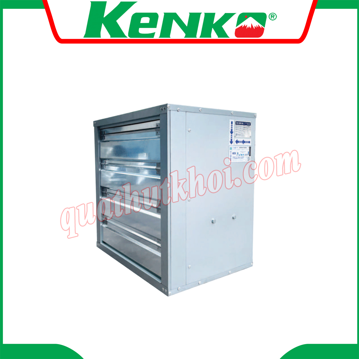 Ưu điểm của quạt hút khói gắn tường KENKO | Quạt hút khói