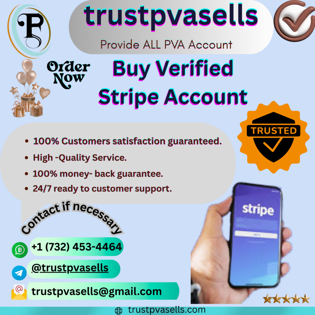 Buy Verified Stripe Account - Best service provider