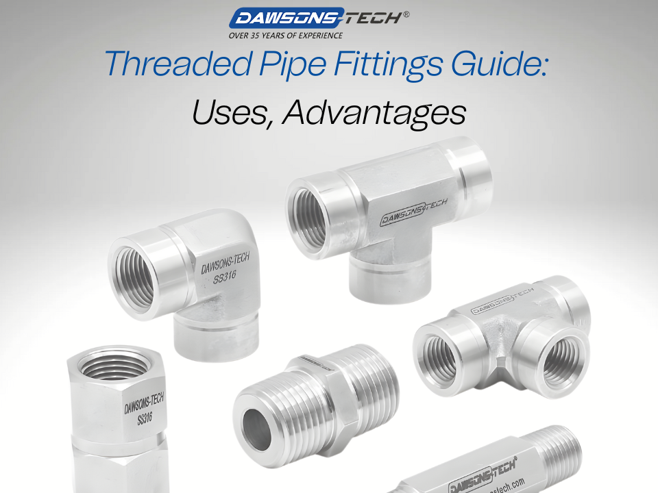 Threaded Pipe Fittings Guide | Uses & Benefits | Dawsons-Tech