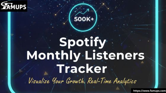 Spotify Monthly Listeners Tracker | Real-Time Artist Analytics