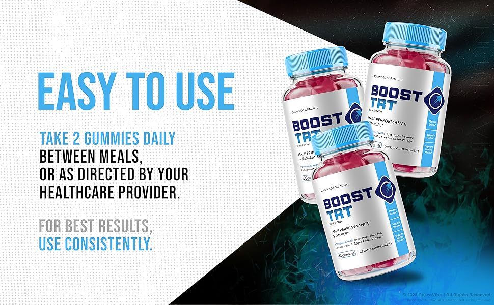 Boost TRT Gummies Reviews - Male Enhancement Gummies for Testosterone & Vitality!